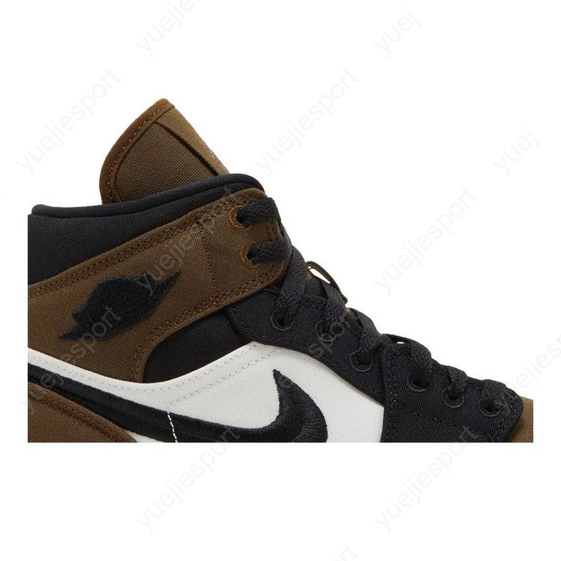 Mujer Air Jordan 1 Mid Se Olive Toe DV0427-301 Foto 2 de 4