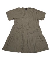 Gap Woman’s Ruffled Tiered Party XXL Green Dress NWT, $69.95 MSRP
