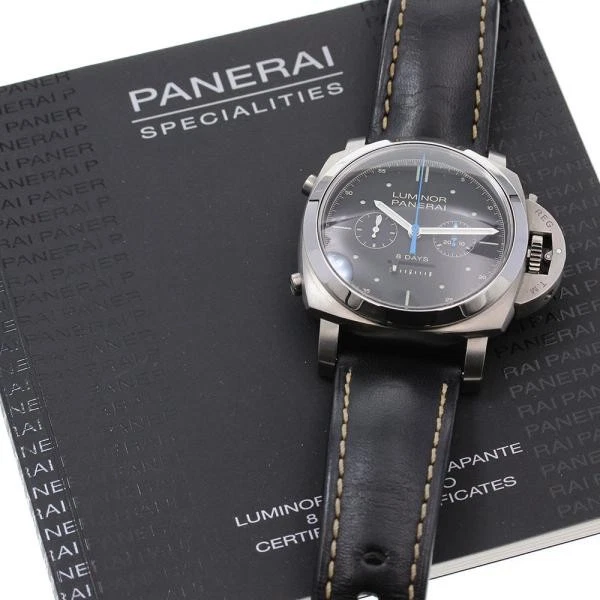 Panerai — Officine Panerai Luminor 1950 Latte Pantate 8 Days Titanium PAM00530 47mm #C1528