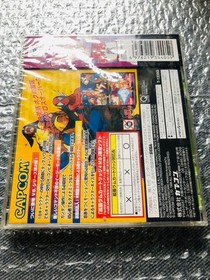 Marvel Super Heroes vs Street Fighter Sega Saturn Japan Import NTSC-J Sealed