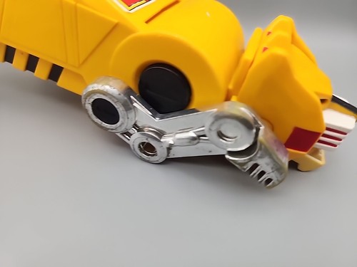 Vintage 1984 VOLTRON World Events Productions Ltd- Leone Giallo #5 senza porta baldacchino - Foto 3 di 18