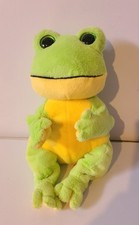 TY Beanie Buddy Bellies SNAPPER the Frog Medium 12" Super Soft Plush Stuffed Toy