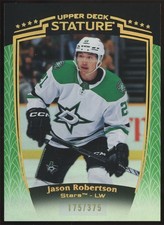 2024-25 Upper Deck Stature Green Jason Robertson 175/375 #20