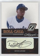 2005 Donruss Zenith Roll Call Auto Devon Lowery #RC-27 Auto 2r8