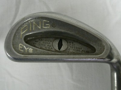 Ping Eye 7 iron Orange Dot (Steel ZZ-Lite Stiff -1'' Short) 7i Patented Golf Club