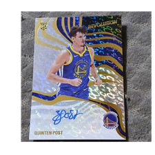 Panini Revolution Rookie Autograph Quinten Post Warriors Card #RS-POT