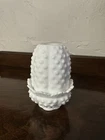 Vintage Fenton Fairy Light Lamp White Milk Glass Hobnail 4.5"