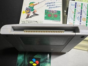 Legend of Zelda Triforce of the Gods Super Famicom SFC Japan CIB Us Seller