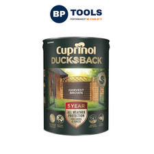 Cuprinol 5092432 Ducksback Shed & Fence Treatment Harvest Brown 5 Litre