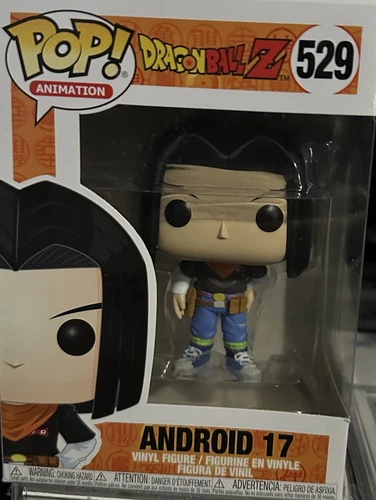 Funko Pop! Animation: Dragon Ball Z Android 17 Vinyl Figure #529 w/ Protector