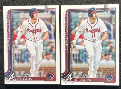 2025 Topps Series 1  - Matt Olson - Braves - #145 + Extra