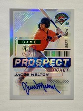 2024 Panini Prospect Edition - Jacob Melton #146 Holo Signatures (AU, RC)