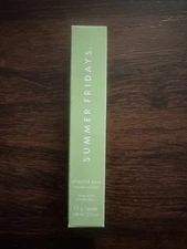 Summer Fridays Lip Butter Balm for Hydration & Shine ~ SWEET MINT ~ 1.5g / .5 Oz
