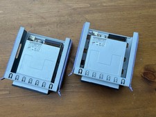 2x SAMSUNG SFD-321B 3.5" 1.44MB Floppy Disk Drives Black Untested