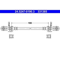 Bremsschlauch ATE 24.5247-0190.3