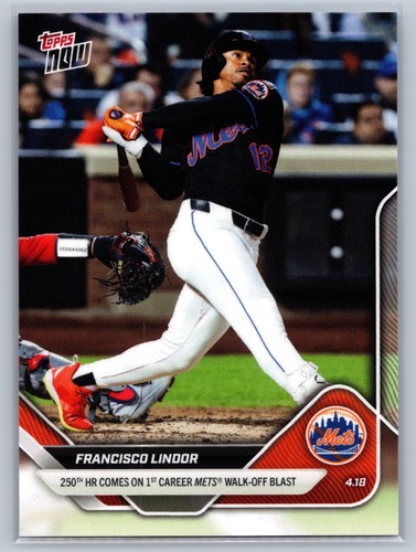 2025 Topps Now 81 Francisco Lindor