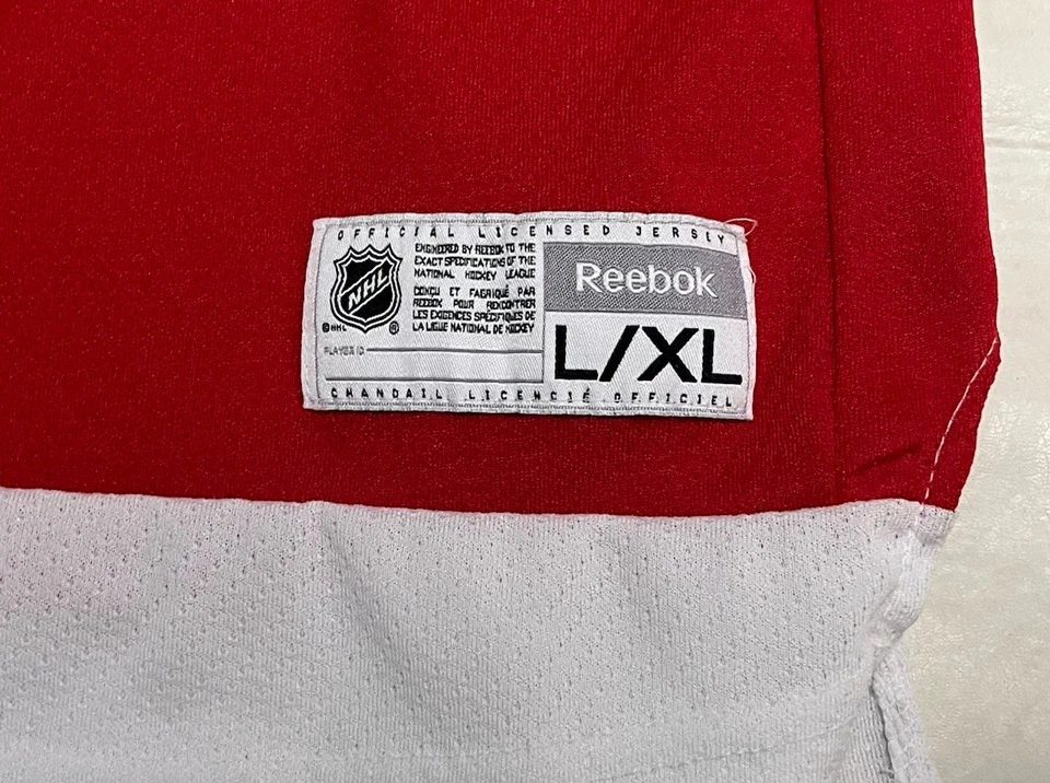 DETROIT RED WINGS #13 PAVEL DATSYUK YOUTH L/XL JERSEY NHL HOCKEY REEBOK - Image 3 of 4