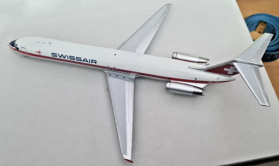 Swissair McDonnell Douglas DC9-51 HB-ISU - Scala 1:200 Die Cast - InFlight 200 - Immagine 4 di 4