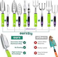 84 PCS Garden Tools Set,10Pcs Succulent Tools Set Included 6Pcs Large Heavy Duty - Image 2