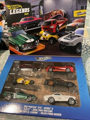 Hot Wheels Legend Tour Box Set  2025 Silver Series 1:64 Diecast 6-Pack