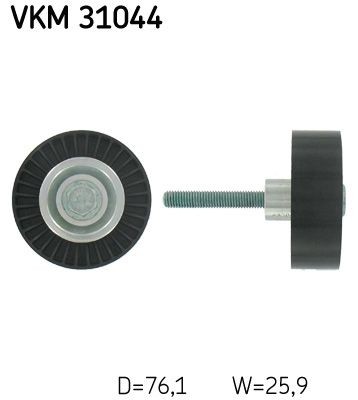 Skf Umlenk-/FüHrungsrolle, Keilrippenriemen Vkm 31044 FüR Audi Seat Skoda Vw-image
