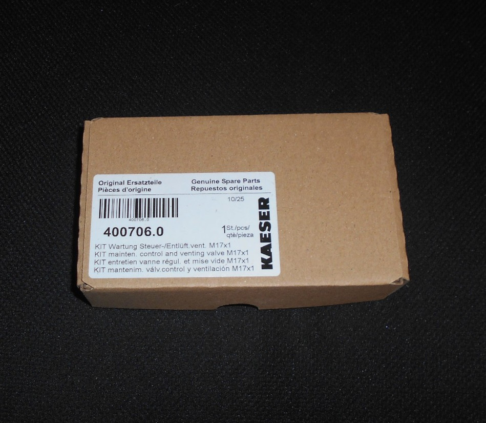 Kaesor 400706.0 Vent Valve Maintenance Kit NEW OEM