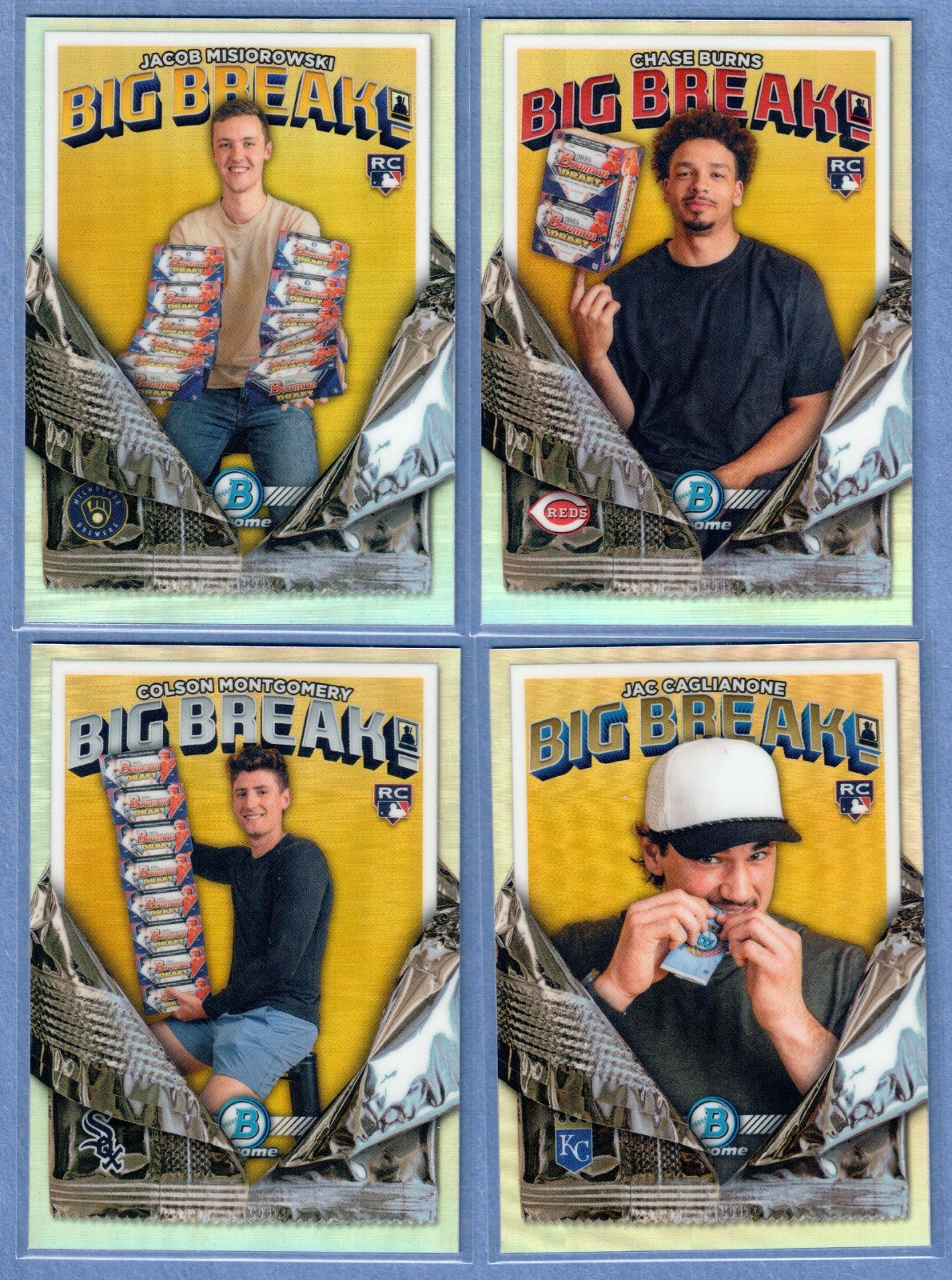 2026 Bowman Chrome Big Breaks ~ You Pick ~ Complete Your Set ~ SP