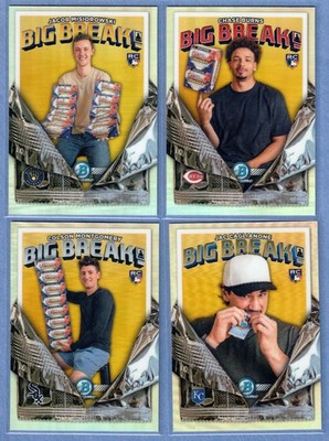 2026 Bowman Chrome Big Breaks ~ You Pick ~ Complete Your Set ~ SP