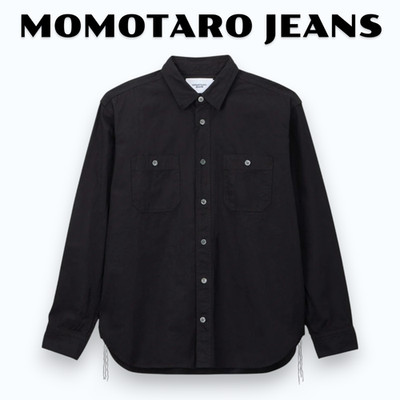 MOMOTARO JEANS SASHIKO Long sleeve SHIRT INDIGO MMLS6005 Made in