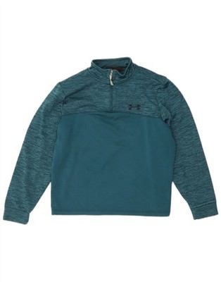 UNDER ARMOUR Damen Loose Fit Sweatshirt Pullover UK 10 Small Grün ZB14