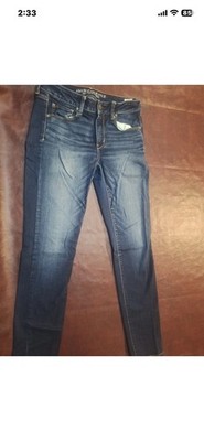 American Eagle Skinny Super Stretch Skinny Size 8 Regular