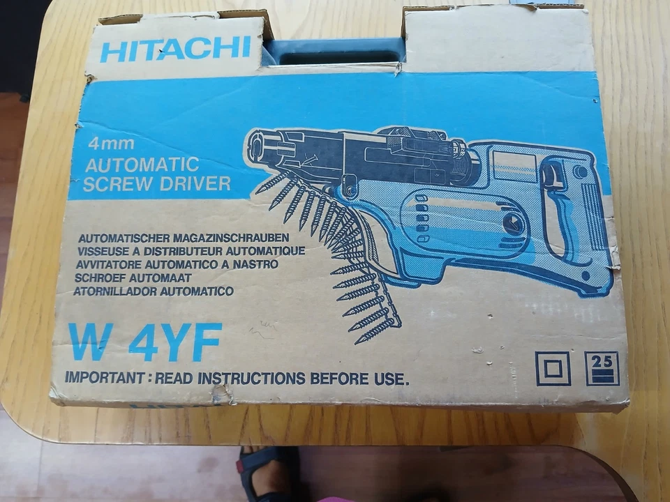 HITACHI AVVITATORE ELETTRICO AUTOMATICO A NASTRO MOD. W4YF CON VALIGETTA - Immagine 2 di 2