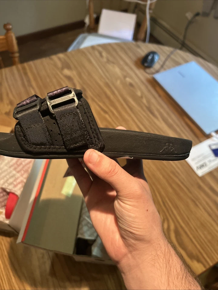 Новый с коробкой каппа унисекс Luria горки размер 4 черный на черный - Изображение 2 из 4