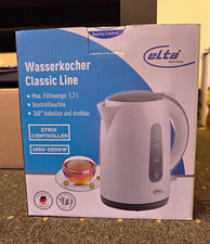 Elta Classic Line Wasserkocher 1,7 L 1850–2200 W 360° kabellos STRIX