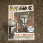 Funko Pop! Star Wars The Mandalorian with Beskar Staff #479 Funko Exclusive