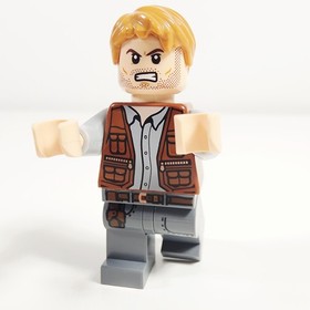 Lego Owen Grady Minifigure Leather Vest Jurassic World 75917 71205 jw011