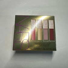 Nars Mini Afterglow Lip Shine Set Holiday 2024 0.11 Oz.