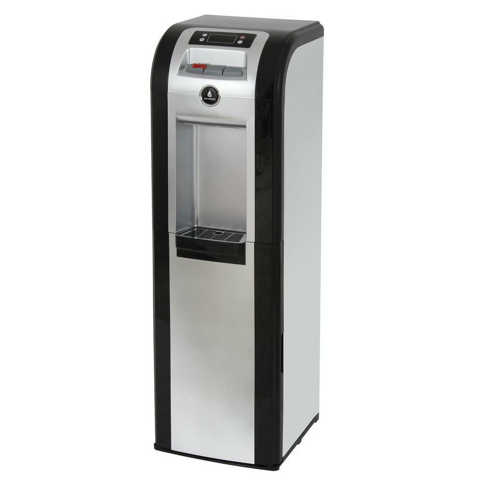 Bottom Load Water Cooler Dispenser 3-5 Gal. Hot/Room/Cold Temperature Stainless