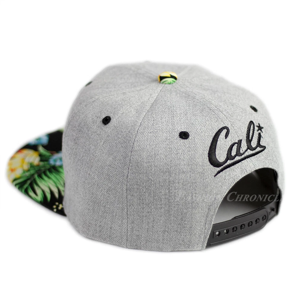 Gorra de béisbol Snapback ajustable Hawaiian California Republic Hip Hop para hombre sombrero Foto 2 de 4