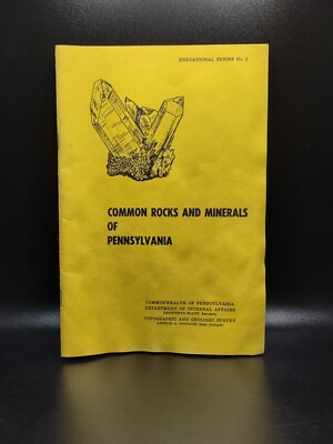 Common Rocks and Minerals of Pennsylvania