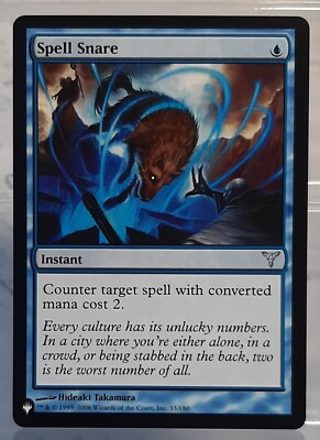 Magic - Spell Snare / Zauberschlinge - Uc/Spontanzauber - The List - EN/NM