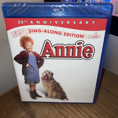 ANNIE (Blu-ray, 1982) BRAND NEW & SEALED- Carol Burnett, Albert Finney
