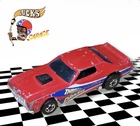 Vintage Hot Wheels Thrill Drivers Torino Red Blackwall Flying Colors Hong Kong