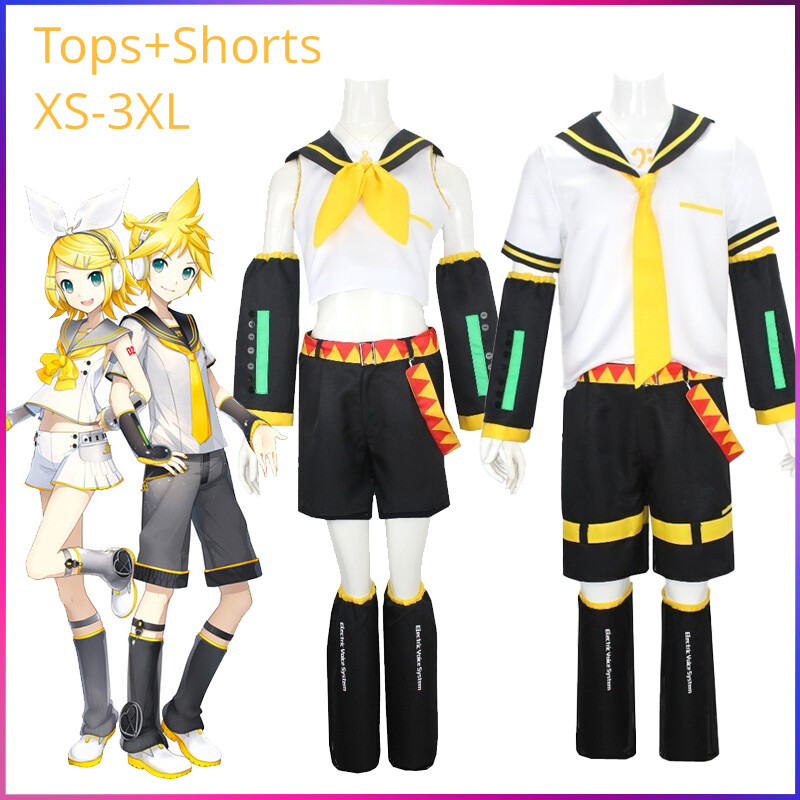 Cosplay Life Vocaloid 02 Kagamine Rin Halloween Costume for Cosplay Life Vocaloid 02 Kagamine Rin Halloween Costume for