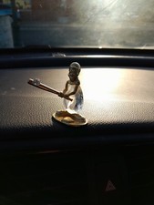 Vintage Manon 1988 Clown Baseball Player-Crystal Body & Ball & GoldTone Accents