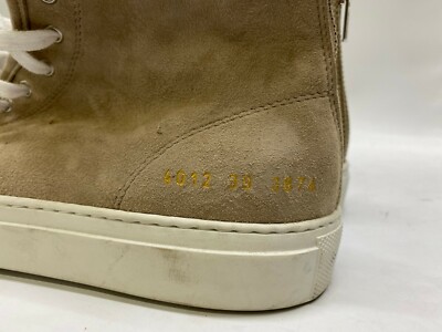 Common Projects High Suede Tournament High-Top Sneakers 4012  display picture 3