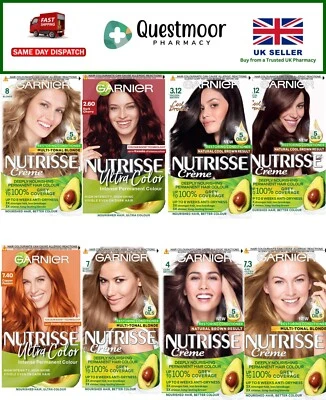 Garnier Nutrisse Creme Hair Dye Permanent