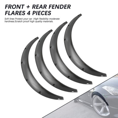 For Suzuki Samurai JL JA JX Carbon Car Fender Flare Flexible Wide