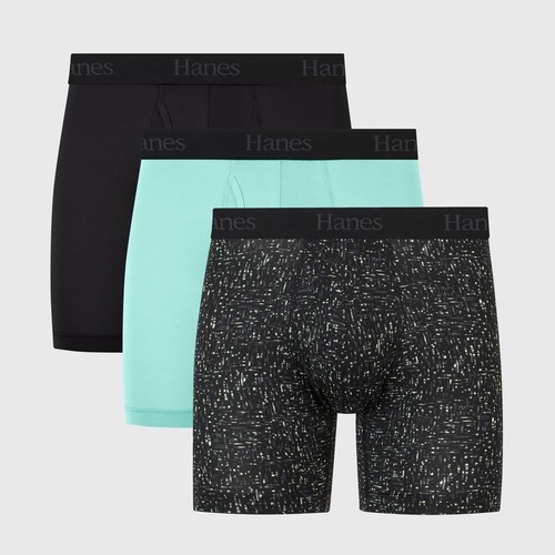Hanes Originals Premium Super Stretch Boxershorts 3er Pack