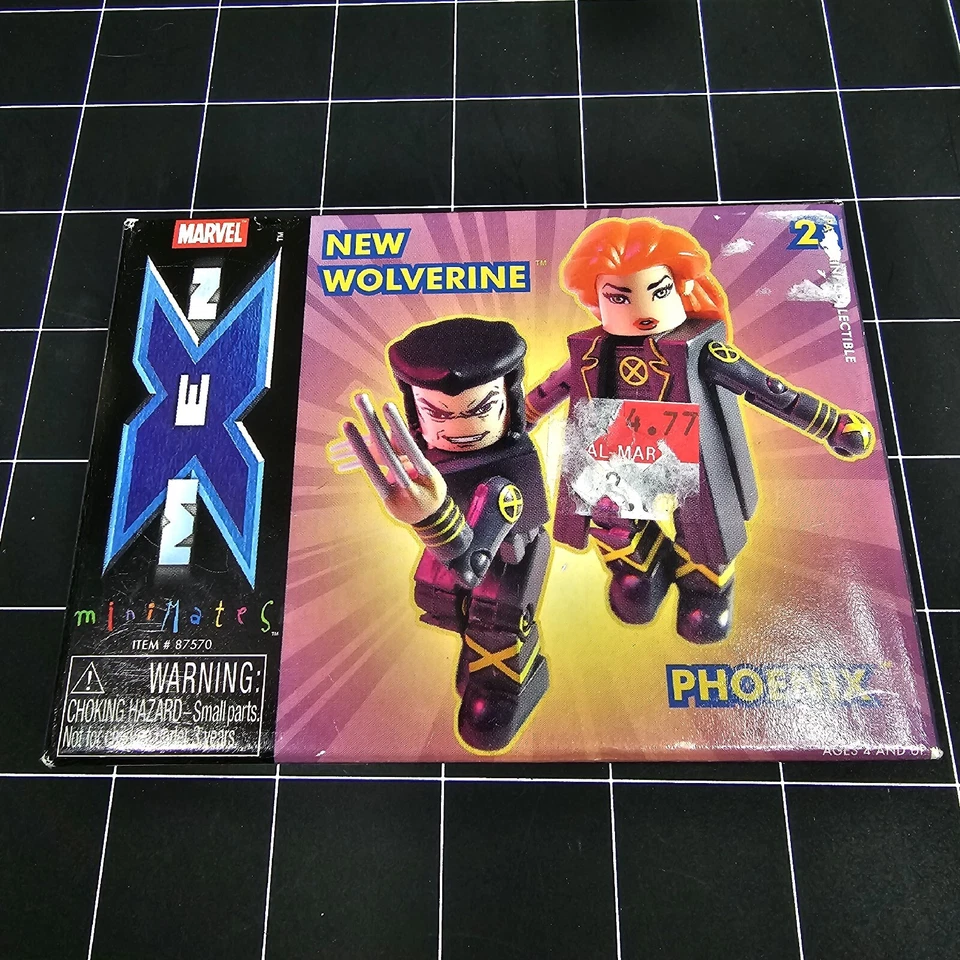 Marvel Minimates Lote de 4 Juegos: X-MEN, Wolverine, Cyclops, Phoenix, Emma Frost Foto 4 de 4
